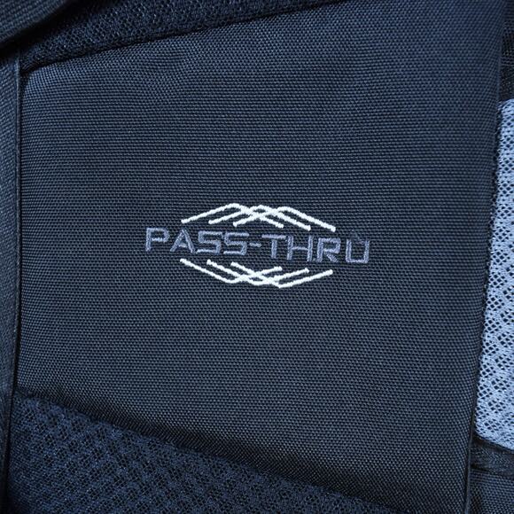 Swiss Gear 18"  Lumin Black/Grey Backpack Laptop Case Hiker Shock Tec Tiny Flaw - Picture 6 of 15